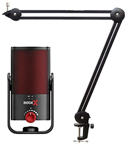 Rode X XCM-50 USB-Kondensatormikrofon + keepdrum MS138 Gelenkarm-Stativ