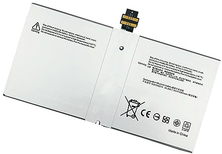 Ukkipower 7.5V 5087mAh G3HTA027H DYNR01 Ersatz Tablet Akku kompatibel mit Micro-Soft Surface Pro 4 1724 12.3 Tablet