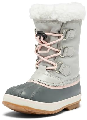 Sorel Barn YOOT PAC Nylon WP Stövlar, Vattentät Design, Mysig Isolering, Avtagbart Foder, Enkel Användning - Ungdom Unisex Liten