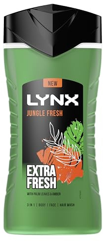 Lynx Jungle Fresh 3-in-1 Body Wash 225 ml