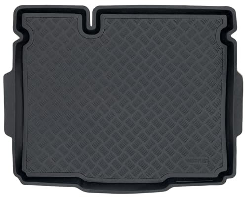MOTOS Tapis de coffre en PE pour Dacia Sandero III depuis 2020 Rendez votre voyage plus confortable grâce à ce tapis de voiture durable - Tapis de coffre de voiture tout temps, protection contre les s