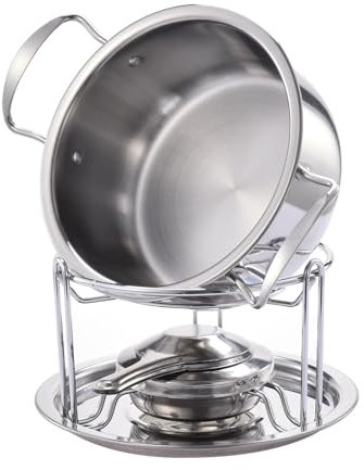 Fukamou Elektrischer Fondue-Topf, Edelstahl-Schokoladenschmelztopf, Sicherer Und Umweltfreundlicher Schmelztiegel, Backwerk-zeuge Für Tischservice, Buffettisch Und Partytisch