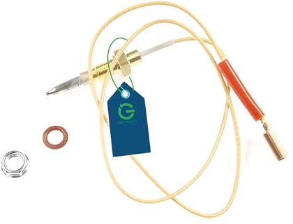 G GRIMALDI Termocoppia per Piano Cottura Compatibile Franke 133.0042.248 1981839, 450 mm, Dado e Guarnizione Inclusi