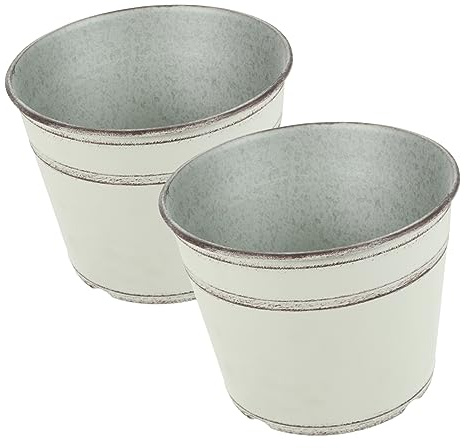 YARNOW Maceta De Plástico para Orquídeas Jardinera para Exteriores Macetas Gruesas 2 Unidades