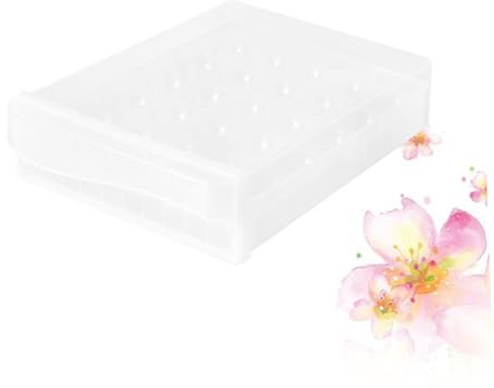 NUOBESTY Boîte à Œufs Plastique pour Réfrigérateur Rangement Séparé et Empilable Contient Jusqu à Œufs
