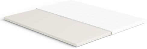 Meisterschlaf Visco Topper 160x200 cm – Weich & Wärmend – Memory Foam RG 50 – Oeko-TEX® Standard 100 – Bezug waschbar 60 °C – Matratzenauflage für Boxspringbett, Sofa & Bett – Made in Germany