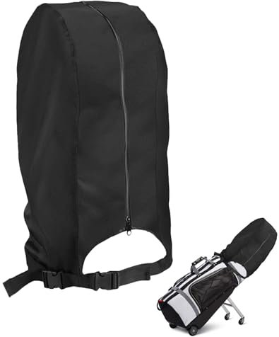 Golftaschen-Regenschutz – wasserdichte Golftaschen-Regenhaube | universelle Passform für Golftaschen | staubdichte Abdeckung für Golfschläger für den Außenbereich, Golftaschen-Zubehör