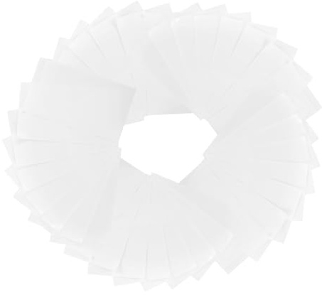 WATIIFUFU 100Pcs Paper Food Packing Bags with Opening Shape Grease Resistant Snack Holders for Hot Dogs Popcorn Nuts and Frying Foods for Parties and Picnics White