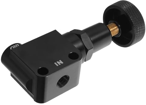 PENIKOKO Valve de Proportionnement de Freinage Réglable en Aluminium – Répartiteur de Frein à Disque et Tambour – Soupape de Dosage pour Contrôle Précis Pression – Compatible Voitures