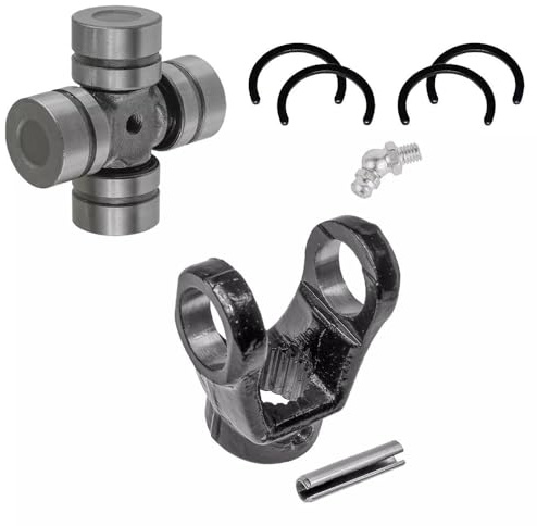 Front Drive Shaft Yoke & U-Joint Kit For Polaris 500 4X4 6X6 1996-2008
