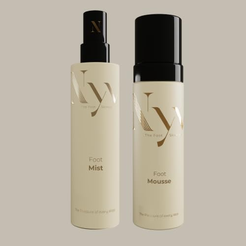 NYV - Starter Ritual - Mousse Detergente Piedi + Mist Tonificante Spray Piedi