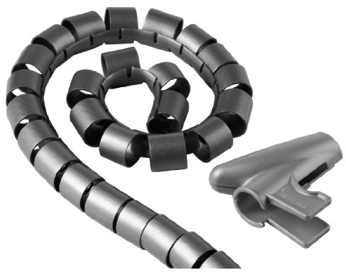 Hama Kabelbündel-Schlauch Easy Cover, 1,5 m, 30 mm, Silber