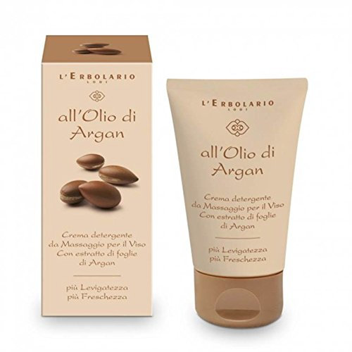 L'Erbolario - Crema detergente da massaggio per il viso all'olio di Argan - 125 ml
