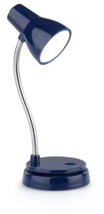 Little Lamp (Blau) | LED Booklight Leselampe | Leselicht | Geschenk für Leser, Buchliebhaber | Deutsche Ausgabe: Klassisches Lampendesign im Miniformat - als Buch-, Notebook oder Tischlampe