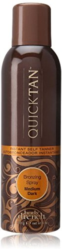 Body Drench Quick Tan Instant Self Tanner Bronzing Spray, Medium/Dark 6 oz (Pack of 7)