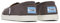 TOMS Unisex Kids Alpargata Loafer Flat, Ash Canvas, 5 UK
