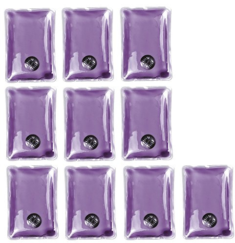 notrash2003 Taschenwärmer 1/2 / 4/6 oder 10 Stück NACH ISO 13485 Zertifiziert Handwärmer Heat Pads Fingerwärmer Wiederverwendbare Gel - Pads Thermopads in vielen Ausführungen und Mengen