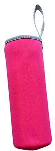 Sharplace Isolierender Neopren - für Trinkflasche Sport Glasflasche Wasser-Flasche, Rosig