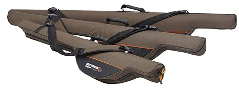 Savage Gear Sac à tringles Double - Sac de Transport Durable pour Cannes à pêche, idéal pour Les Cannes d'eau Douce et d'eau salée, Les Cannes à Bobine Fixe et Les Cannes baitcaster 120 cm