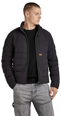 G-STAR RAW Herren Foundation Liner Jacke, Schwarz (dk black D24276-D518-6484), S