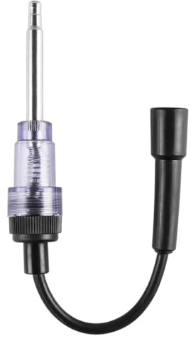 Inline Spark Plug Tester, Armature Diagnostic Detector Tool, Ignition Coil Tester for Small Engines, Automotive, Cars, Lawnmowers, and Big Internal/External Engines