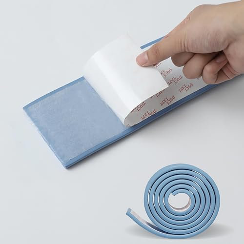Rohr Dämmung Schlauch Rohrisolierung Kautschuk Selbstklebend Dämmmatten Isolierstärke Blau PE Schutzschlauch Isolierung für Utensilien Fitness Werkzeuge Griff Unterstützung. ( Size : Blue 8cmWx200mL 1