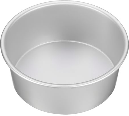 sourcing map Round Cake Pan 7 Nonstick Baking Cake Pans Cheesecake Pan Anodized Aluminum for Wedding Birthdays Party Event