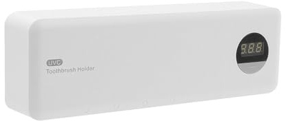 Sterilizzatore Portaspazzolino, Sterilizzatore Spazzolini da Denti 4 Toothbrush Slot Porta Spazzolini Igienizzante USB portaspazzolino elettrico sterilizzatore igienizzante spazzolino denti