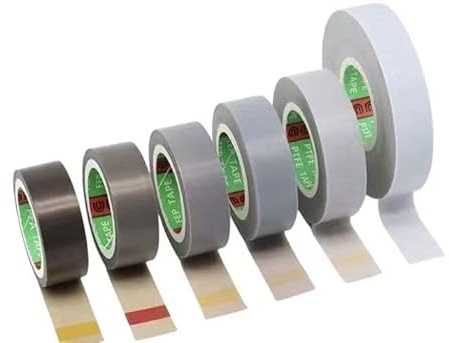 ERERE Teflonband, 0,5 mm dickes Teflonband, 25–40 mm breites PTFE-Klebeband for Vakuumiermaschinen und die Elektroindustrie, 10 Meter lang(40mm)