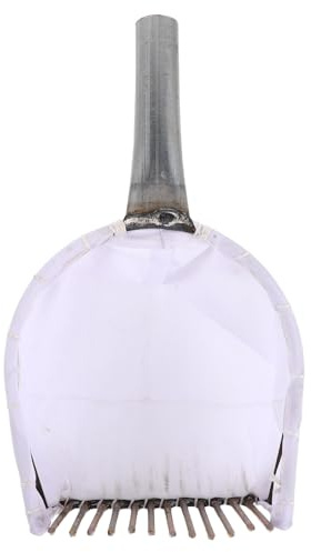 VALICLUD Tragbarer Heidelbeerpflücker mit Stahlrahmen Ergonomischem Griff und Beerenschaufel Beerenkamm zum Schonenden Sammeln von Blaubeeren Himbeeren und Johannisbeeren für Garten und
