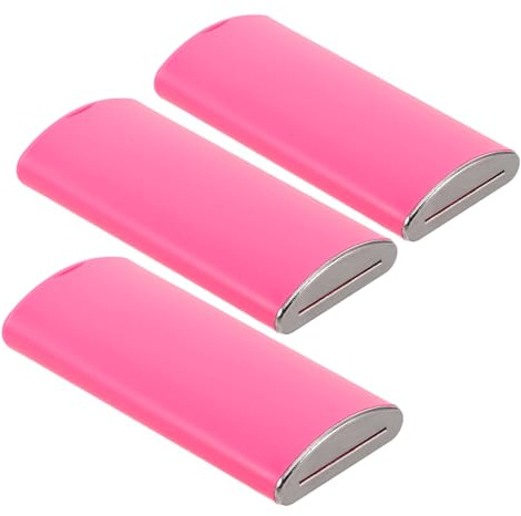 Boîte de Rangement pour Lames de Rasoir en Plastique, Lot de 3 | Conteneur pour Déchets de Lames, Usage Atelier et Teintage Automobile, Solution Légère et Compacte