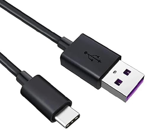eeTao USBC Charging Cable for Positive Grid Spark Control X SPD11M-EUSS SPD11MEUSS Wireless Footswitch Pedal Controller 5.0V USB Type C Replacement Power Supply Charger Cord
