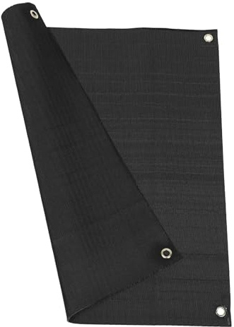 Gogogmee Rete di Sicurezza per Tiro L'Arco Nera Spessa 2 Mm, Barriera di Arresto Frecce Resistente e Portatile per Allenamento Outdoor e Protezione Bersagli
