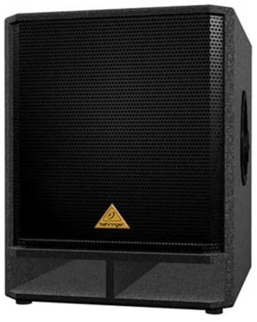 Behringer VP1800S 18 Inch 1600W PA Subwoofer Active DJ Speaker System for Live Sound Surround Sound System Car Subwoofer Bass Speaker Professional Audio