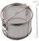 Stainless Steel Halogen Cage for Cooking Large Spice Strainer for Meat Stewing Multi-Functional Seasoning Holder Kitchen Tool for Clear Broths