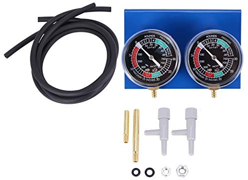 Nicfaky 2 Stücke Motorrad Vergaser Synchronisator Vakuummeter Werkzeug Vakuummeter Balancer für / /