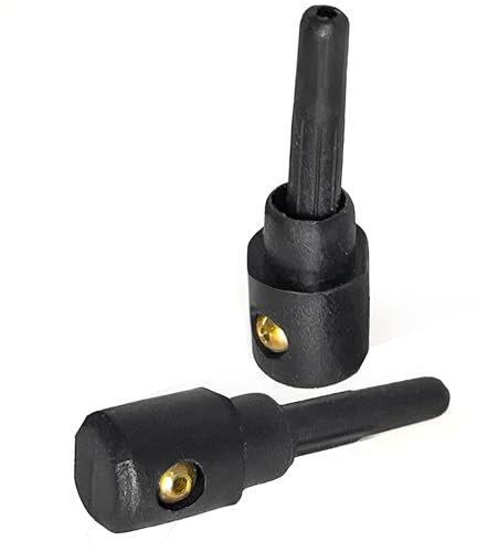 Click&Fit Rear Windshield Washer Nozzles Compatible with VW Jetta Passat Golf 1997-2015, Tiguan 2007-2018, Audi A3 A4 A6 1995-2005 – Back Glass Camera Washer Jet sprayers replases 3B9955985A, 2-Pack