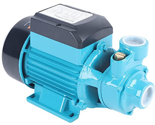Pompe à membrane 220 V - Auto-amorçante - Pompe à eau haute pression - 2 m3/h - 370 W - 10 bar - Pompe auto-amorçante avec interrupteur de pression - Pour camping-car, caravane, nettoyage, lavage,