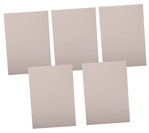 HAWILLOSCH 5 Stück Selbstgemacht Graffiti Karton A3 2,5mm Graupappe Dicker Bastelkarton Für Kinderhandwerk Stabile Malunterlage Und Verpackungsmaterial