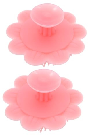 Beatifufu 2pcs Silicone Scalp Massager and Bath Brush for Newborns Soft Dual-Sided Cradle Cap Comb with Ergonomic Non-Slip Grip Gentle Hair Cleaner and Shampoo Scrubber for Sensitive Skin