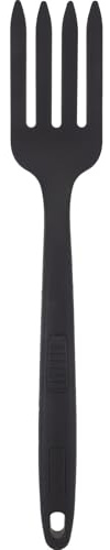 HONITANO Tenedor Grande de Silicona Ergonómico para Pasta y Ensalada, Resistente al Calor, Lavable y Práctico para Hoteles y Familias