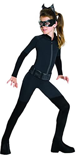 Rubie‘s Official DC Comic Batman Catwoman-Kostüm für Kinder, Größe L 9-12 Jahre Halloween