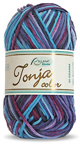 Rellana Tonja Color Topflappengarn 100% Baumwolle 50 g (435)