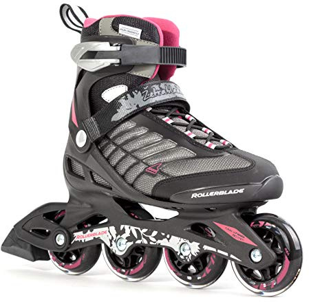 Rollerblade Zetrablade W, Women in Line Skates, women's, Zetrablade W, Nero Ciliegia, 255