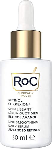 RoC - Retinol Correxion Line Smoothing Siero Quotidiano - Anti Rughe e Invecchiamento - Idratante e Rassodante - Ipoallergenico - 30ml