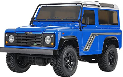 TAMIYA 58700 1:10 RC Landrover Defender 90 CC-02 Remote Controlled Car, RC Vehicle, Model Building, Kit for Assembly, Hobby, Crafts