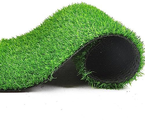 HUHJYUGE Césped Artificial para Exterior 2x5m, Césped Artificial 30mm, Césped Artificial Barato, Alta Densidad Alfombra de Césped Artificial Agradable Al Tacto Permeable Al Agua