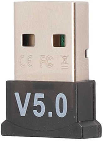 Receptor Bluetooth Dongle Bluetooth para PC, Adaptador USB Inalámbrico Bluetooth5.0, Transmisión de Alta Velocidad Adaptador Bluetooth USB Plug and Play para 7 8 10