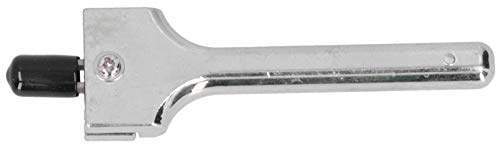 Kuuleyn Kit de instalación de botones magnéticos Perforadora de horquilla ajustable con precisión mejorada para artesanía en cuero Herramienta de bricolaje ideal para (Silver)