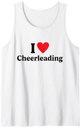 Ich liebe Cheerleading Tank Top